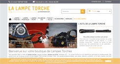 Desktop Screenshot of la-lampe-torche.com