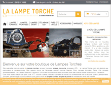 Tablet Screenshot of la-lampe-torche.com